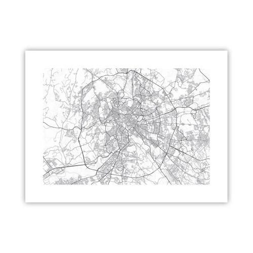 Affiche - Poster - Cercle romain - 40x30 cm