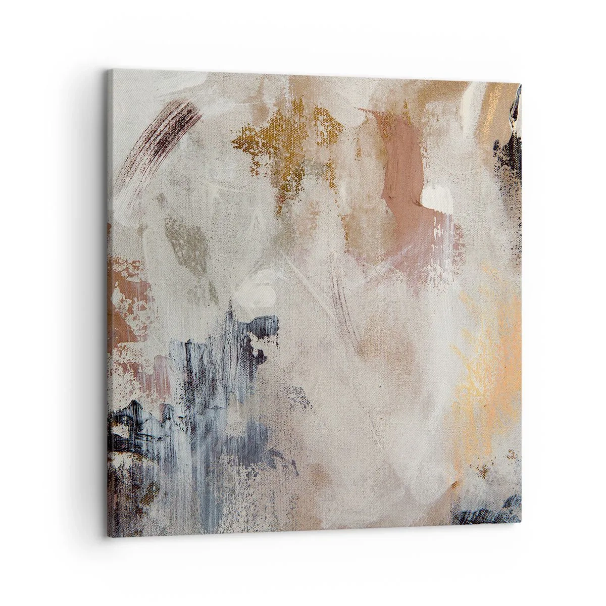 Impression sur toile - Image sur toile - Abstraction brumeuse - 50x50 cm