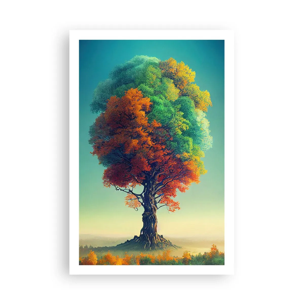 Affiche - Poster - Le chêne – le père de la nature - 61x91 cm