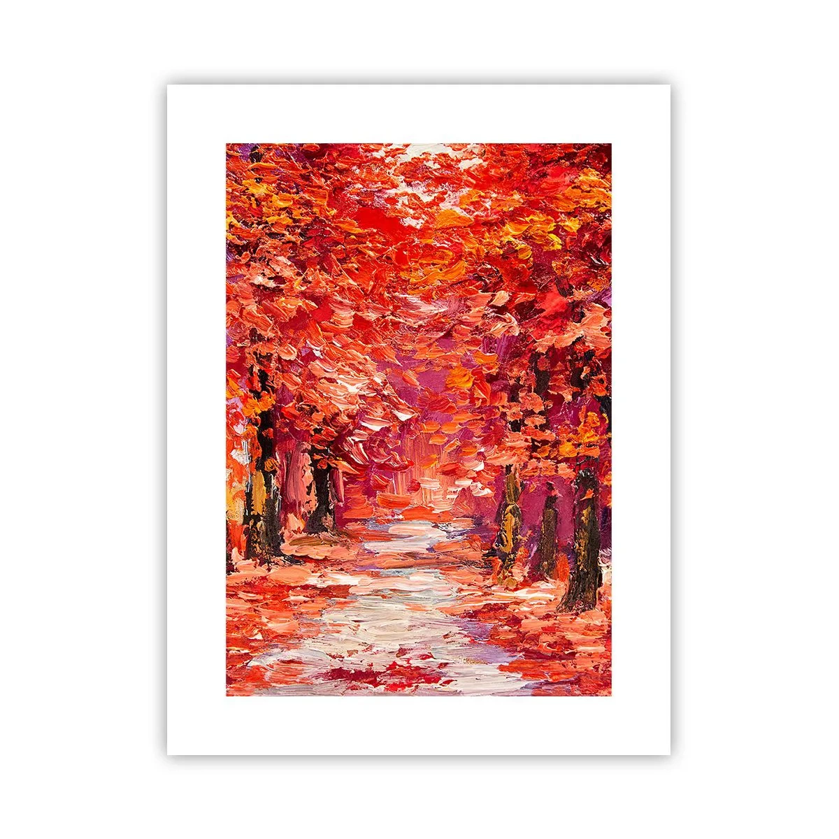Affiche - Poster - Impression d'automne - 30x40 cm