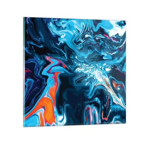 Impression sur verre - Image sur verre - Voyage au centre du ciel - 50x50 cm