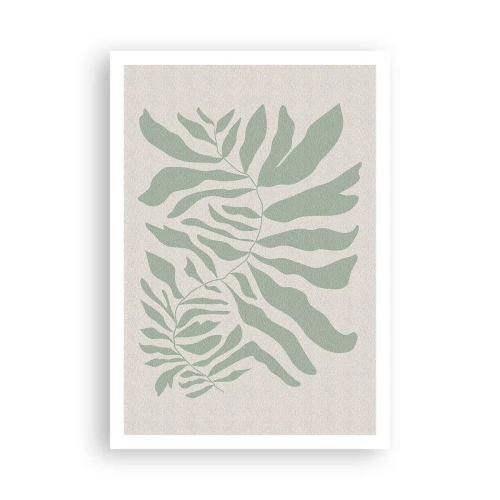 Affiche - Poster - Brindille d'émeraude - 70x100 cm