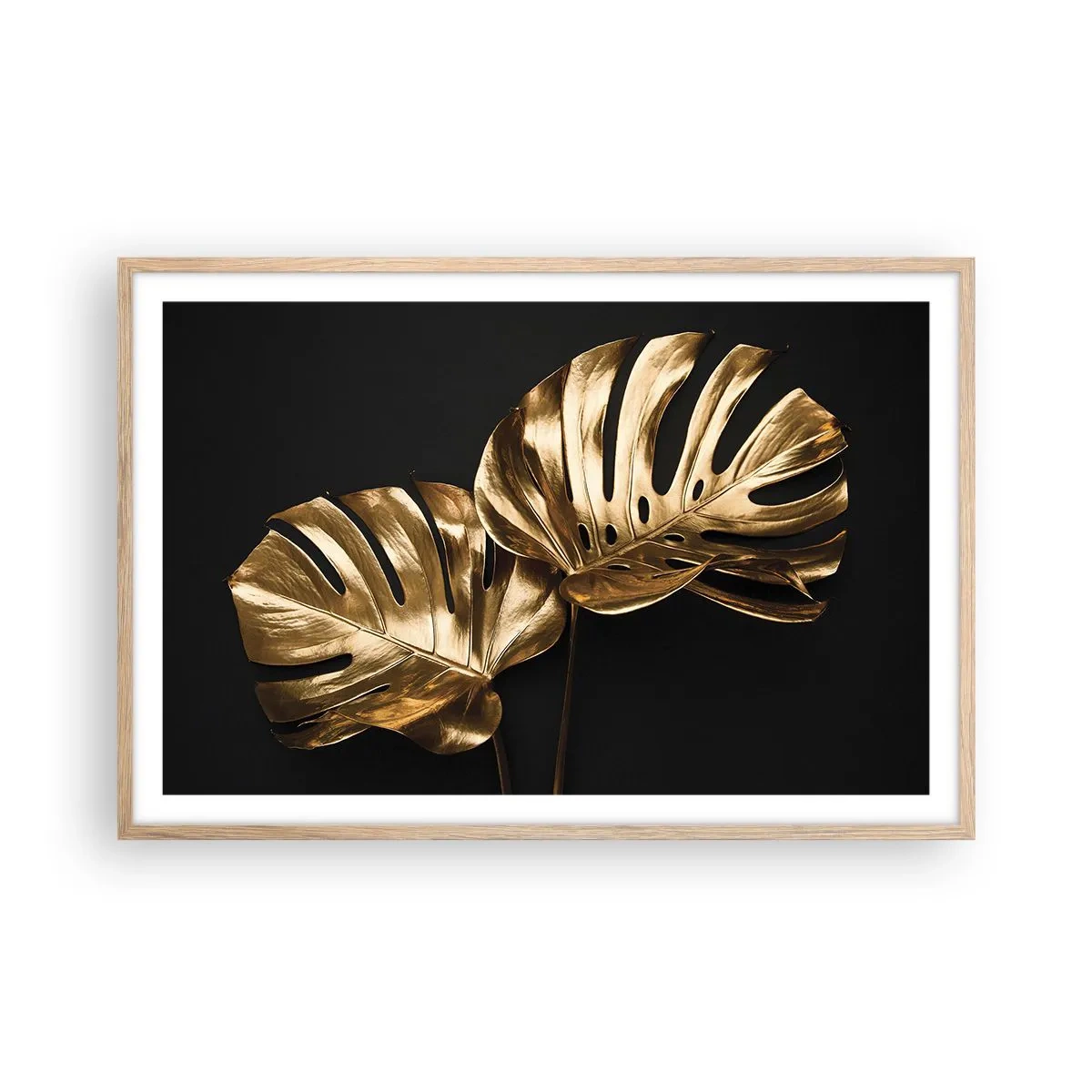 Affiche dans un chêne clair - Poster - Les trésors de la nature - 91x61 cm