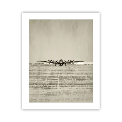 Affiche - Poster - Toujours prêt! - 40x50 cm