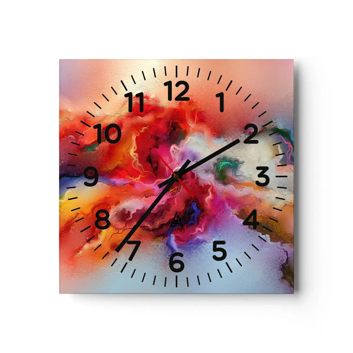 Horloge murale - Pendule murale - Comment attraper des rêves - fumée - 40x40 cm