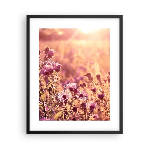 Affiche dans un cadre noir - Poster - Avant que l'été ne parte - 40x50 cm