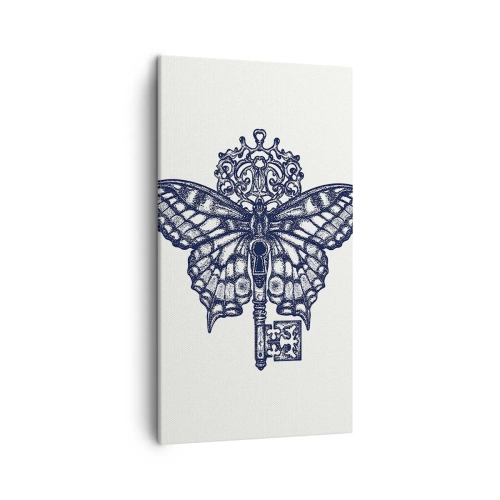 Impression sur toile - Image sur toile - Tous les secrets du coeur - 45x80 cm