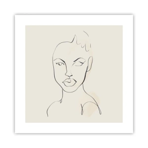 Affiche - Poster - Esquisse de la sensualité - 40x40 cm