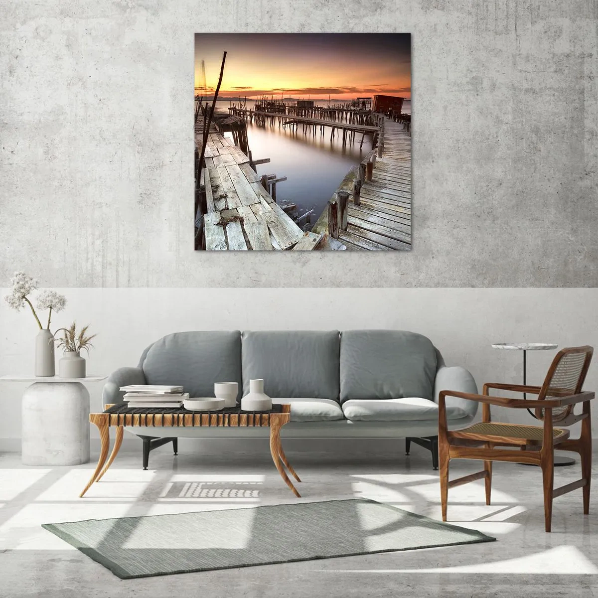 Impression sur verre - Image sur verre - Authentique, pas un attrape touristique - 70x70 cm