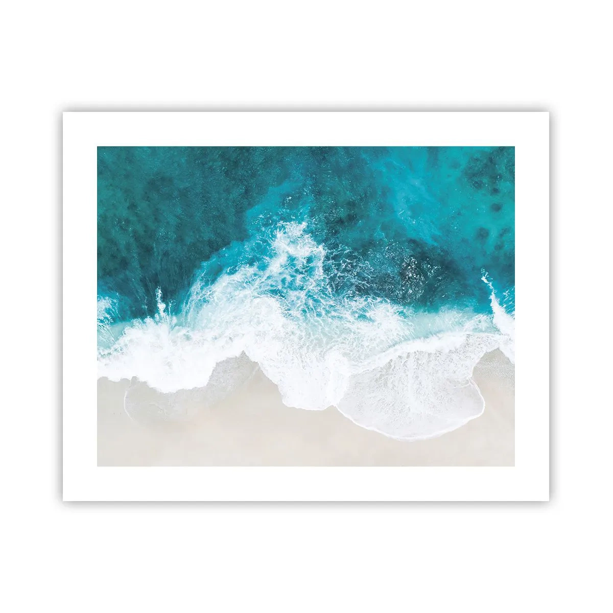 Affiche - Poster - Caresse naturelle - 50x40 cm