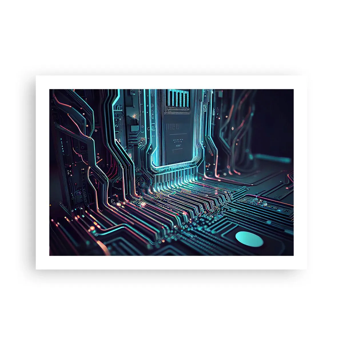 Affiche - Poster - Je pense comme ça… - 70x50 cm