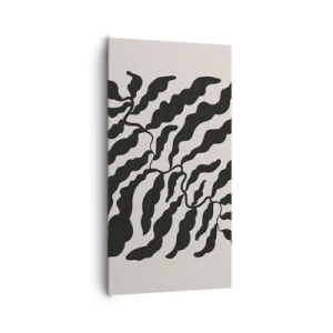 Impression sur toile - Image sur toile - La nature du carré - 65x120 cm