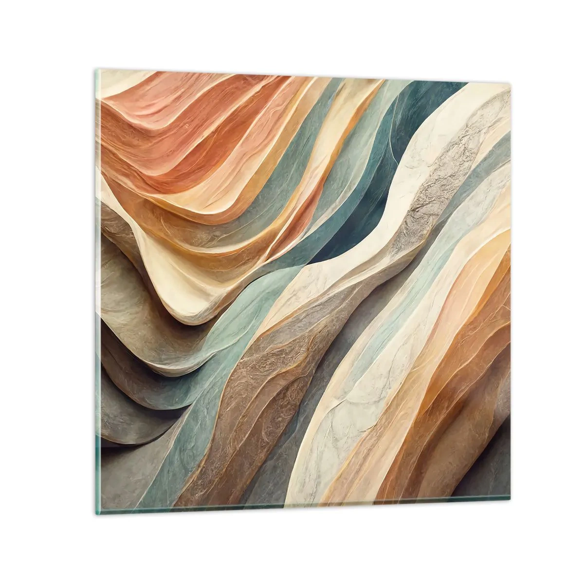 Impression sur verre - Image sur verre - Le moment avant le changement - 60x60 cm