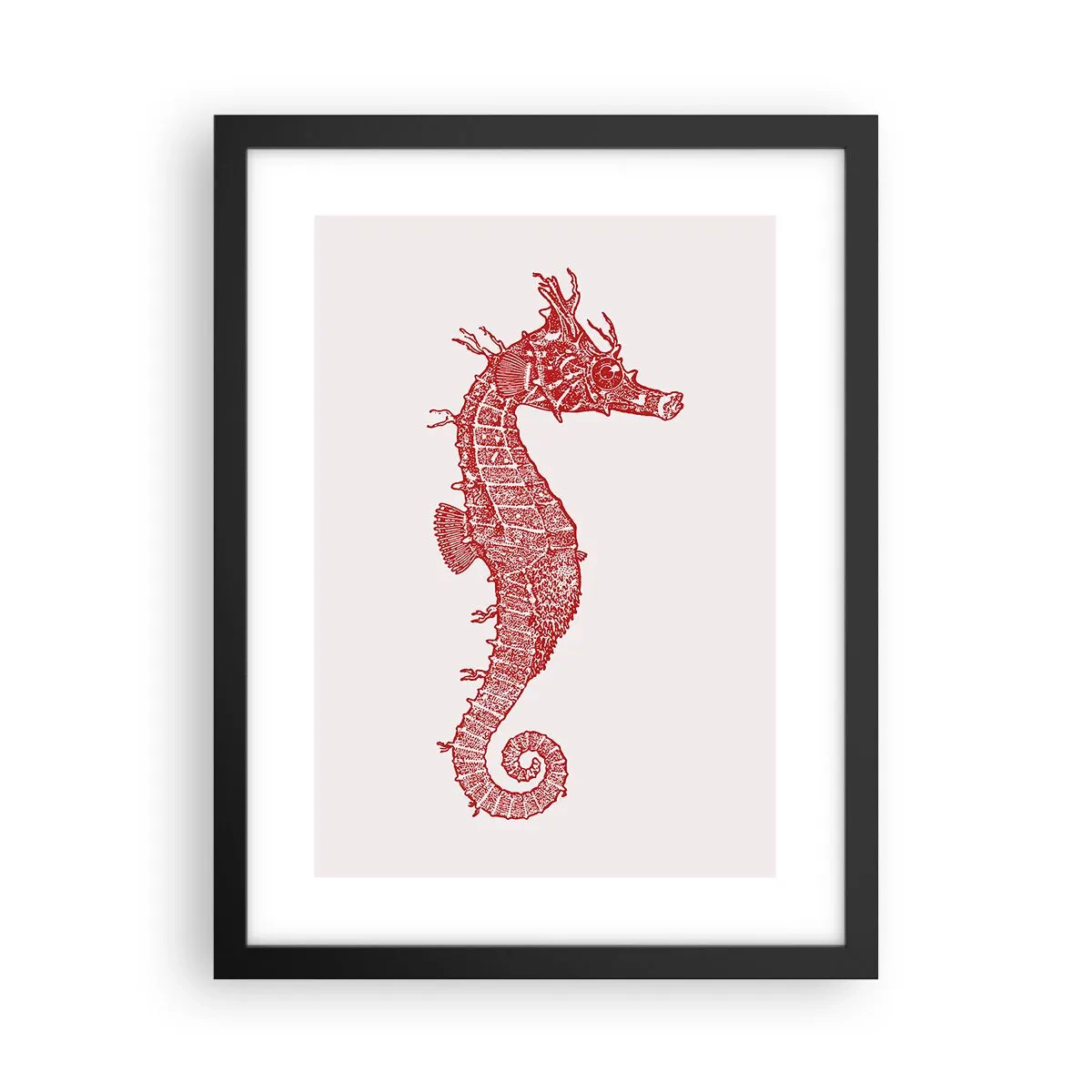 Affiche dans un cadre noir - Poster - Une créature complexe - 30x40 cm