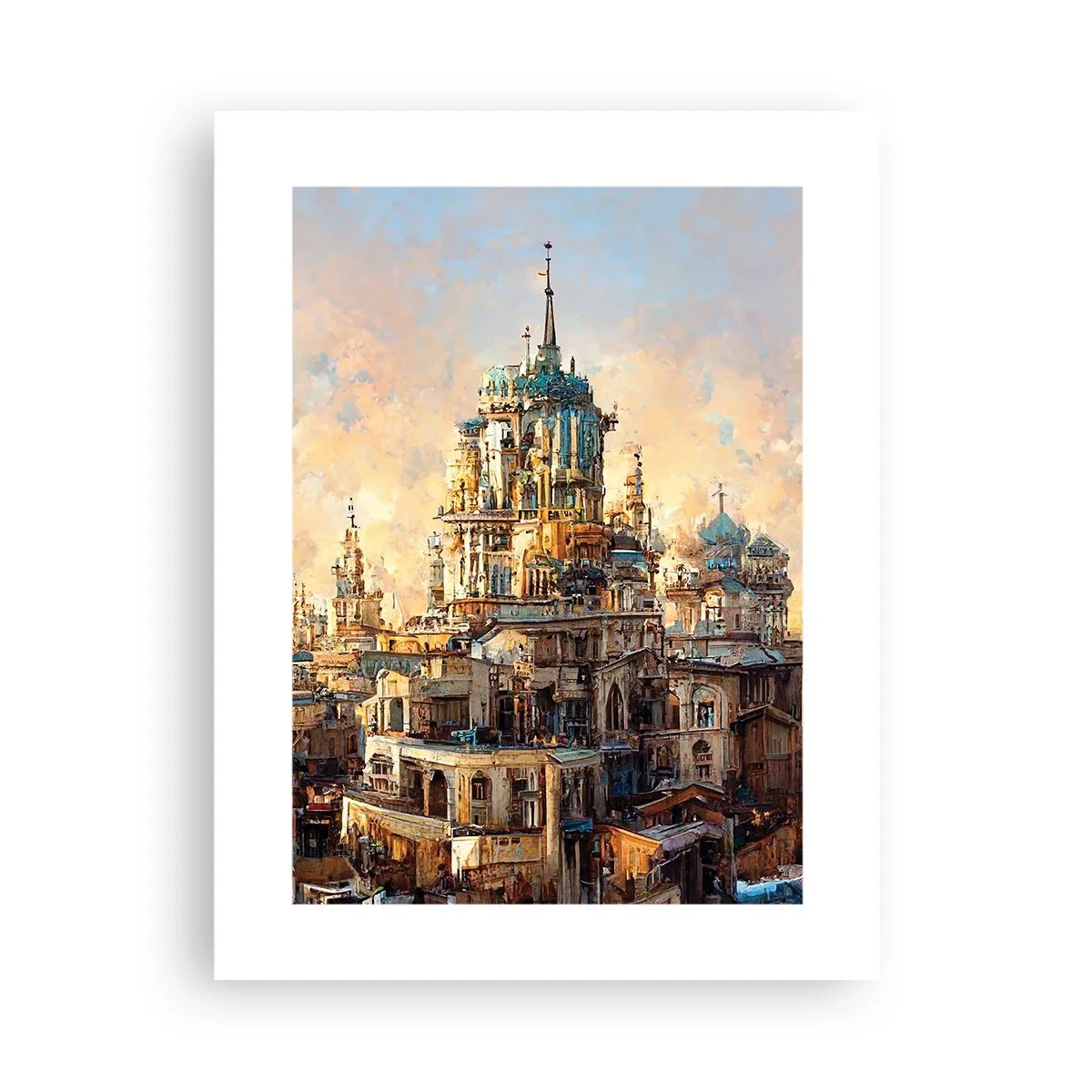 Affiche - Poster - Ville des villes - 30x40 cm