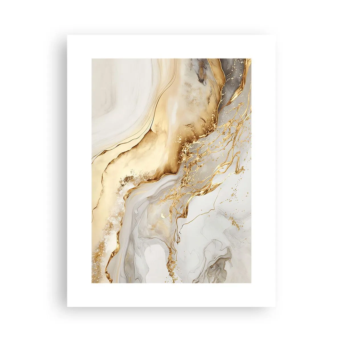 Affiche - Poster - Abstraction : beauté et bonté - 30x40 cm