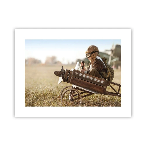 Affiche - Poster - Départ vers un rêve - 40x30 cm