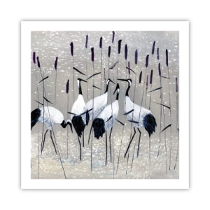 Affiche - Poster - Parmi les siens - 60x60 cm
