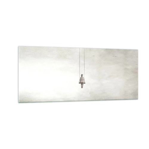 Impression sur verre - Image sur verre - Enfant en nous - 100x40 cm