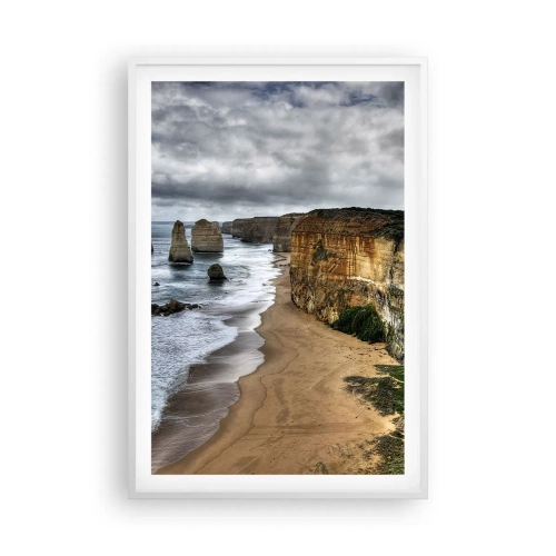 Affiche dans un cadre blanc - Poster - Beauté brute - 61x91 cm