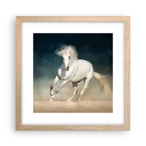 Affiche dans un chêne clair - Poster - La liberté à l'état pur - 30x30 cm