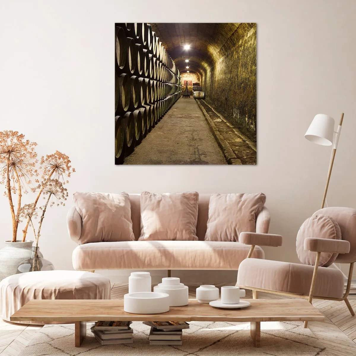 Impression sur toile - Image sur toile - Qu'il est bon de s'allonger - 30x30 cm