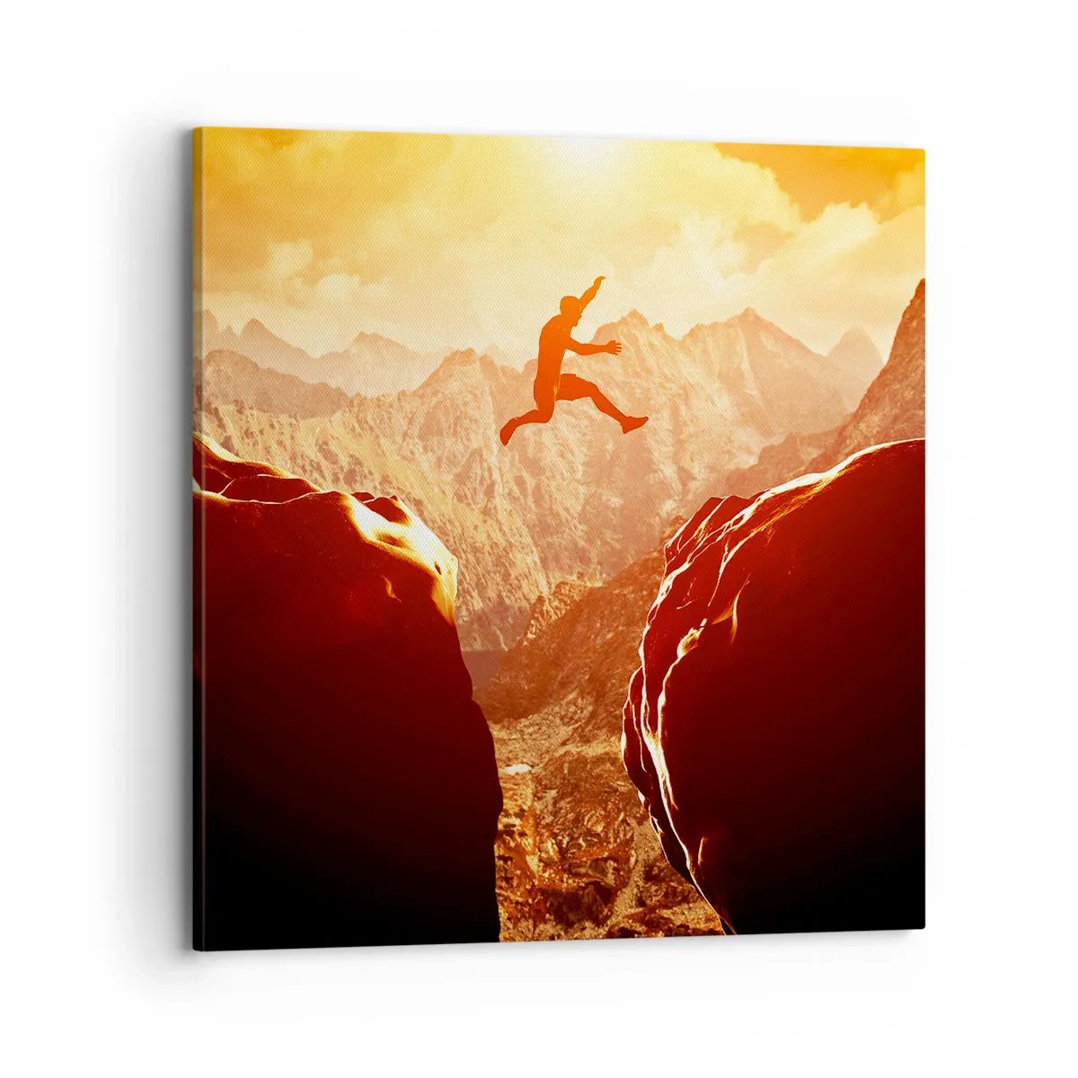 Impression sur toile - Image sur toile - Dépassement des limites - 70x70 cm