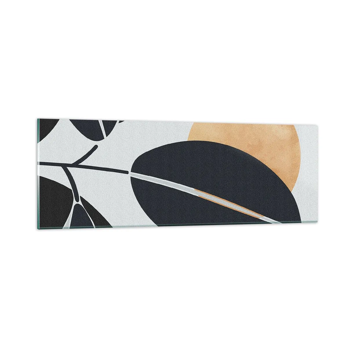 Impression sur verre - Image sur verre - Une chaude journée d'été - 90x30 cm