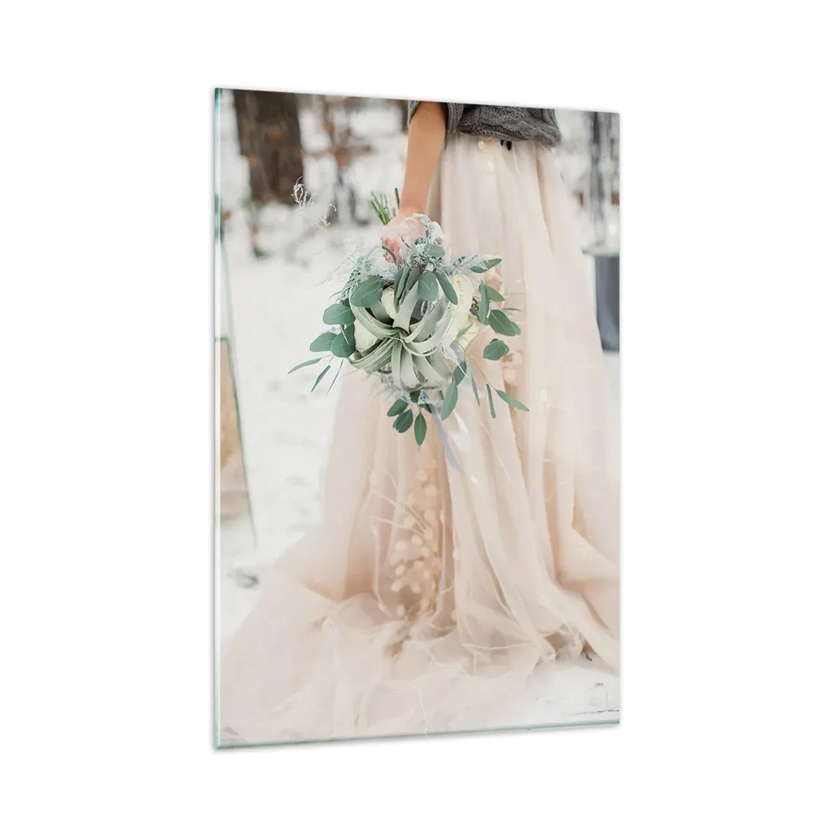 Impression sur verre - Image sur verre - Et il vécurent longtemps et heureux - 80x120 cm