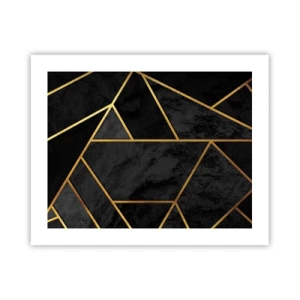 Affiche - Poster - Obscurité et éclat - 50x40 cm