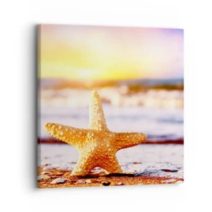 Impression sur toile - Image sur toile - Cadeau de la mer - 30x30 cm
