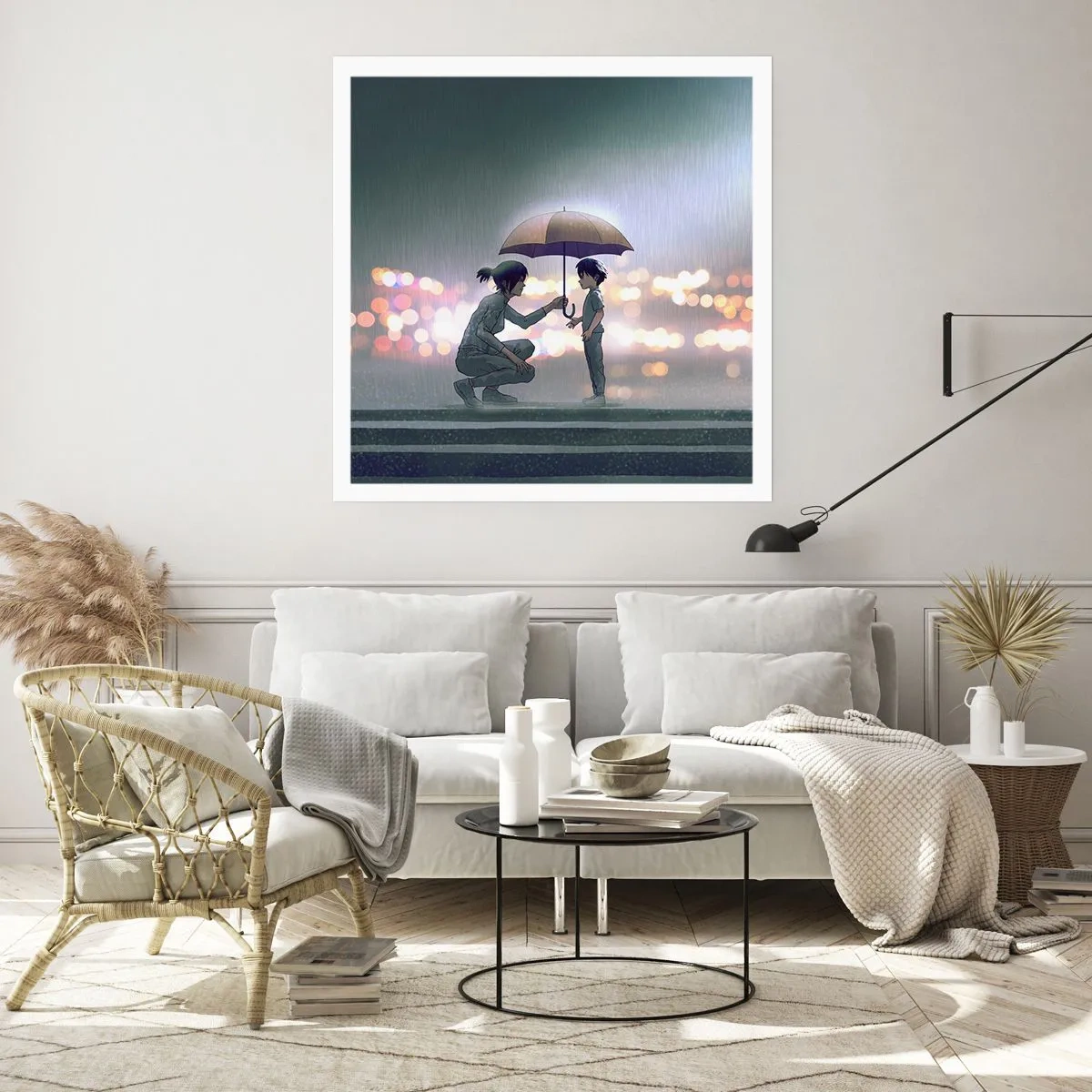 Affiche - Poster - Et maintenant, tout va bien - 60x60 cm