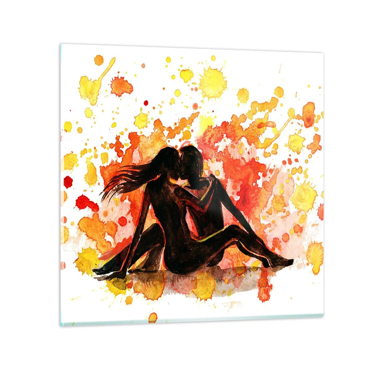 Impression sur verre - Image sur verre - Et la lumière fut - 70x70 cm