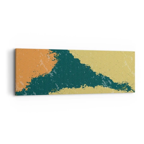 Impression sur toile - Image sur toile - Abstraction – mouvement lent - 90x30 cm