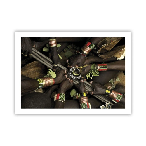 Affiche - Poster - Nous sommes ensemble - 70x50 cm