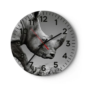 Horloge murale - Pendule murale - Force inarrêtable - 30x30 cm