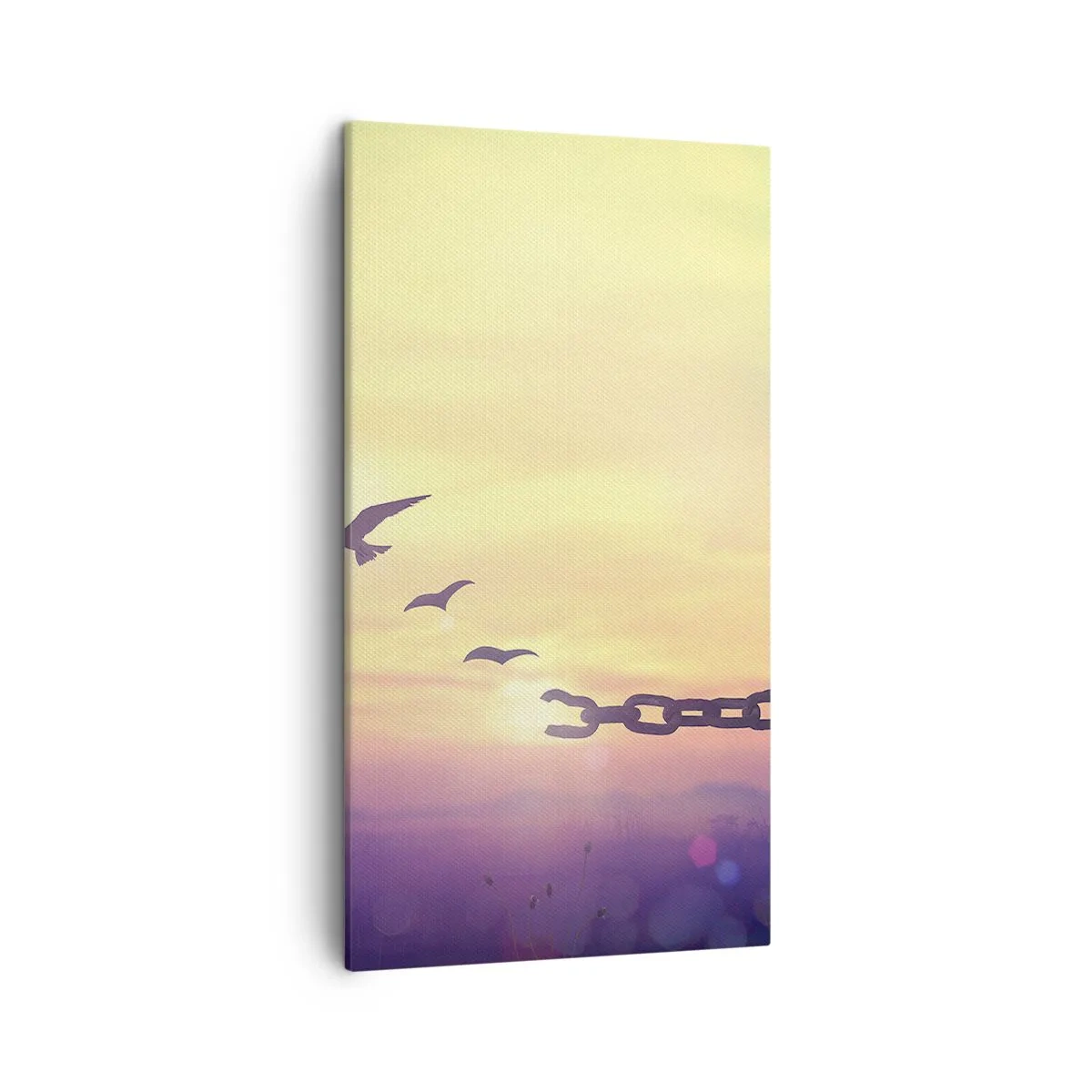 Impression sur toile - Image sur toile - La victoire de la liberté - 45x80 cm