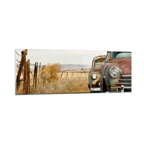 Impression sur verre - Image sur verre - Repos bien mérité - 90x30 cm