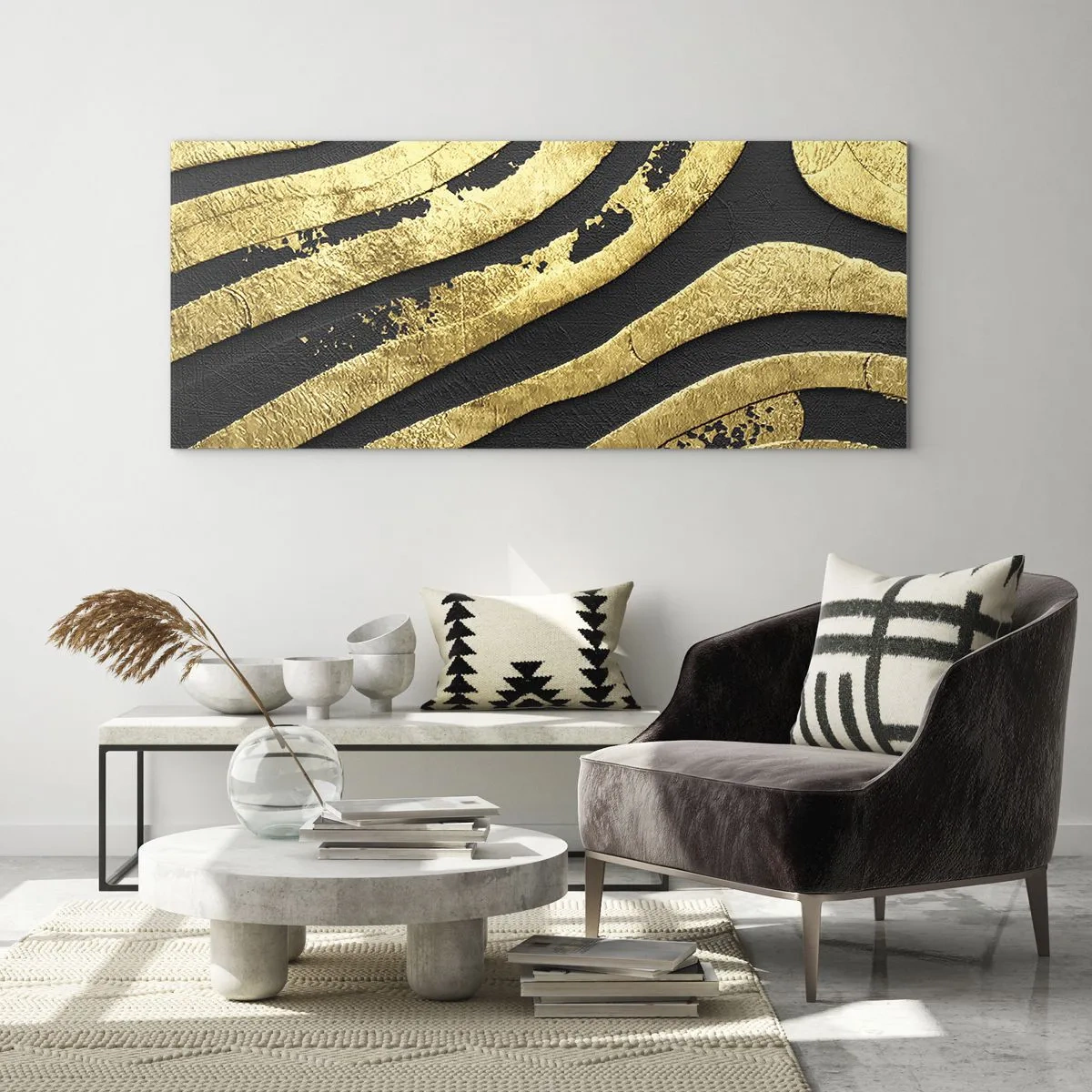 Impression sur verre - Image sur verre - Tout coule - 100x40 cm