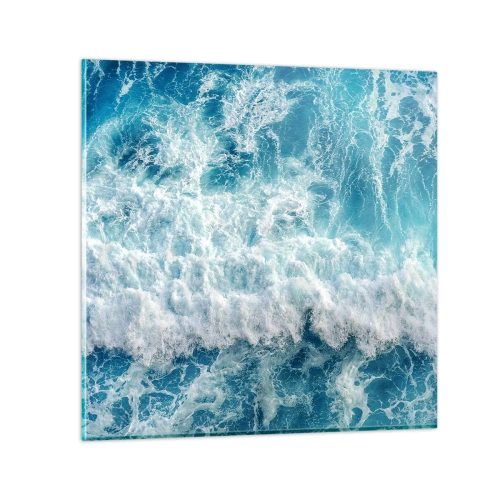 Impression sur verre - Image sur verre - Joyeusement et en sautant - 40x40 cm