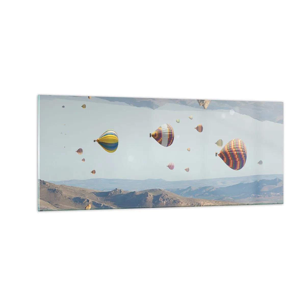 Impression sur verre - Image sur verre - Ici, tout est possible - 100x40 cm