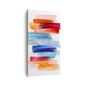 Impression sur toile - Image sur toile - En haut et en bas - 55x100 cm