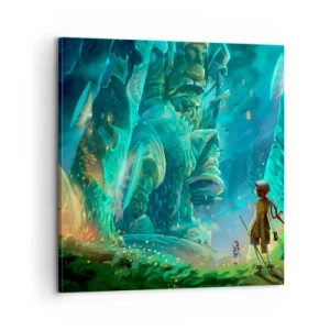 Impression sur toile - Image sur toile - Du grand livre des contes de fées - 60x60 cm