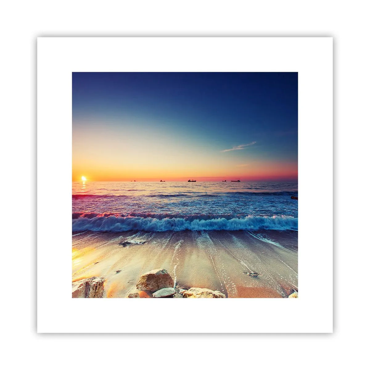 Affiche - Poster - Mais quel horizon ? - 30x30 cm