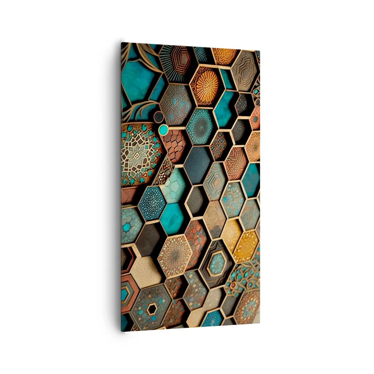 Impression sur toile - Image sur toile - Ornements arabes – variation - 65x120 cm