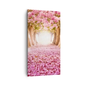 Impression sur toile - Image sur toile - La route du paradis - 55x100 cm