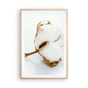 Affiche dans un chêne clair - Poster - Doux par nature - 61x91 cm