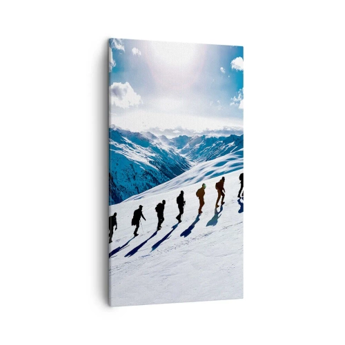 Impression sur toile - Image sur toile - L'équipe des conquérants - 45x80 cm