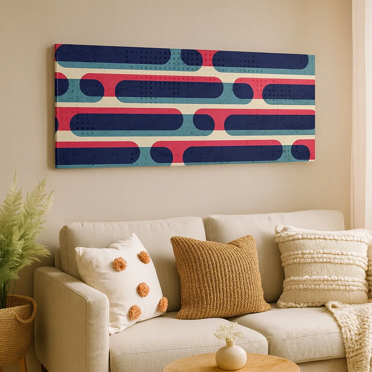 Impression sur toile - Image sur toile - En profondeur et sur l'avant - 30x30 cm