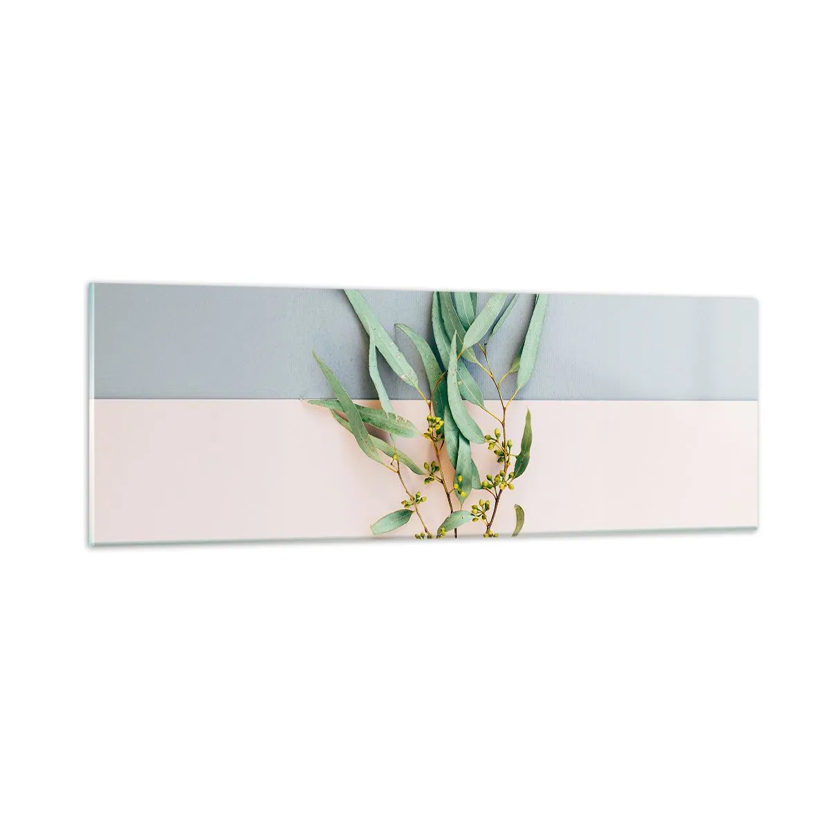 Impression sur verre - Image sur verre - Subtilité pastel - 90x30 cm